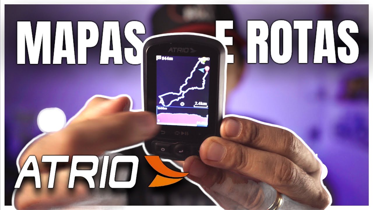 GPS com MAPAS e ROTAS por uma bom preço | Atrio Titanium ou IGS618