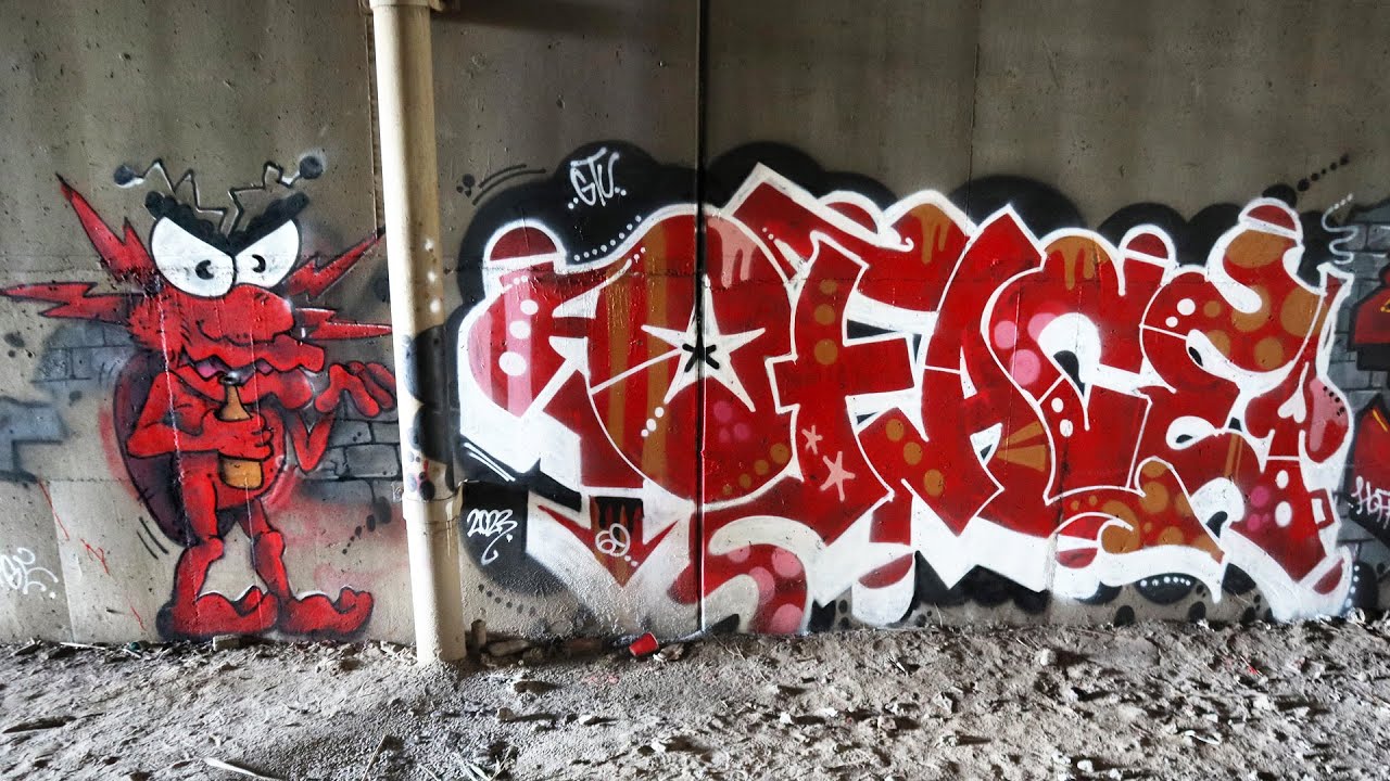 Graffiti Walk Chilltown to Brick City NJ