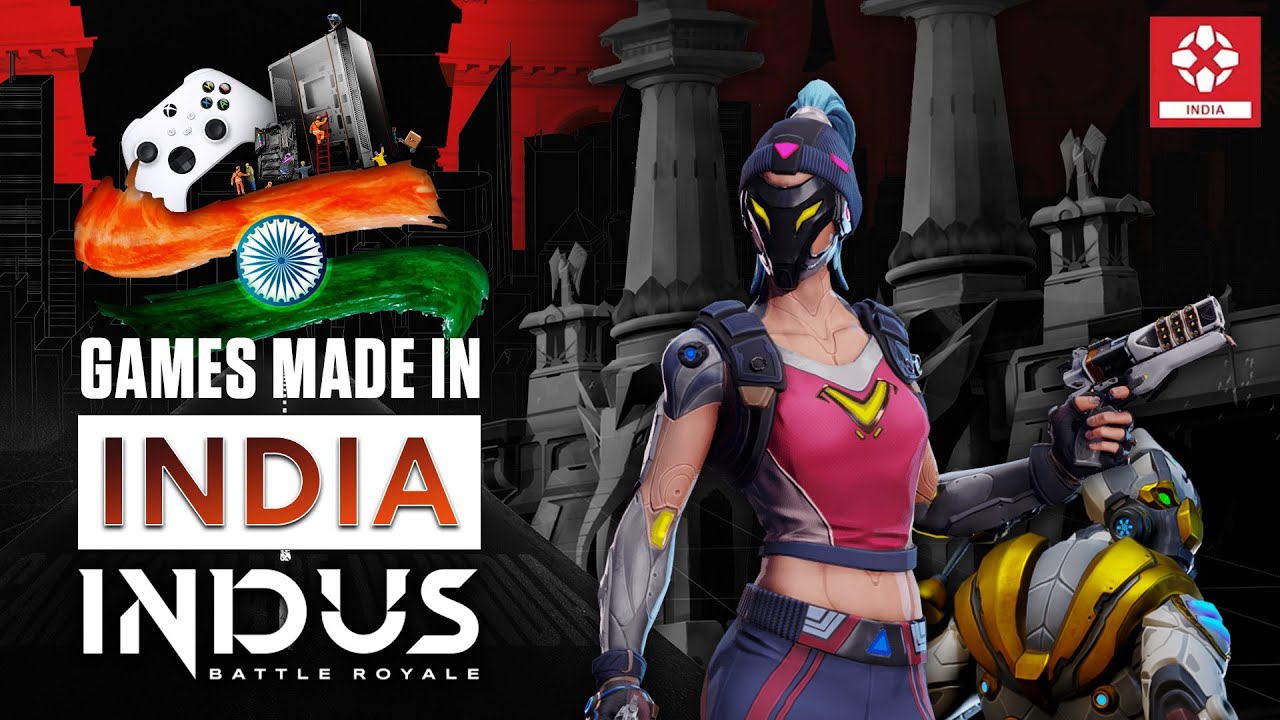 Games Made in India | @Indus Game India's first Sci-Fi Battle Royale #IndusGame #indusbattleroyale