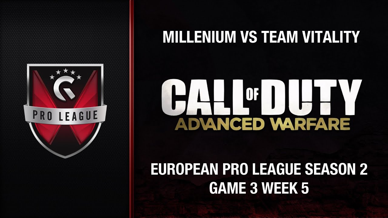 Millenium vs Team Vitality - Call of Duty EU Pro League 2015 S2 (G3W5)