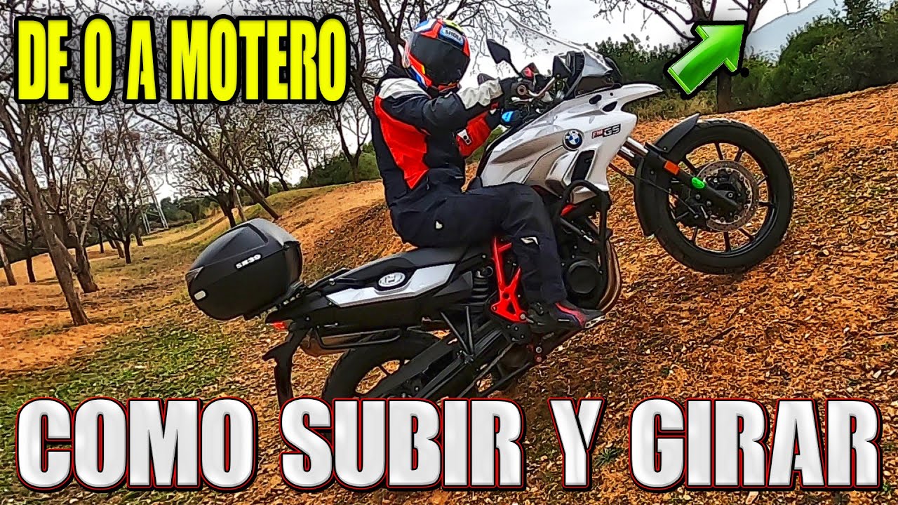 COMO INICIAR MARCHA EN SUBIDA Y DAR UN GIRO CON MOTO EN PENDIENTE Y POCO ESPACIO