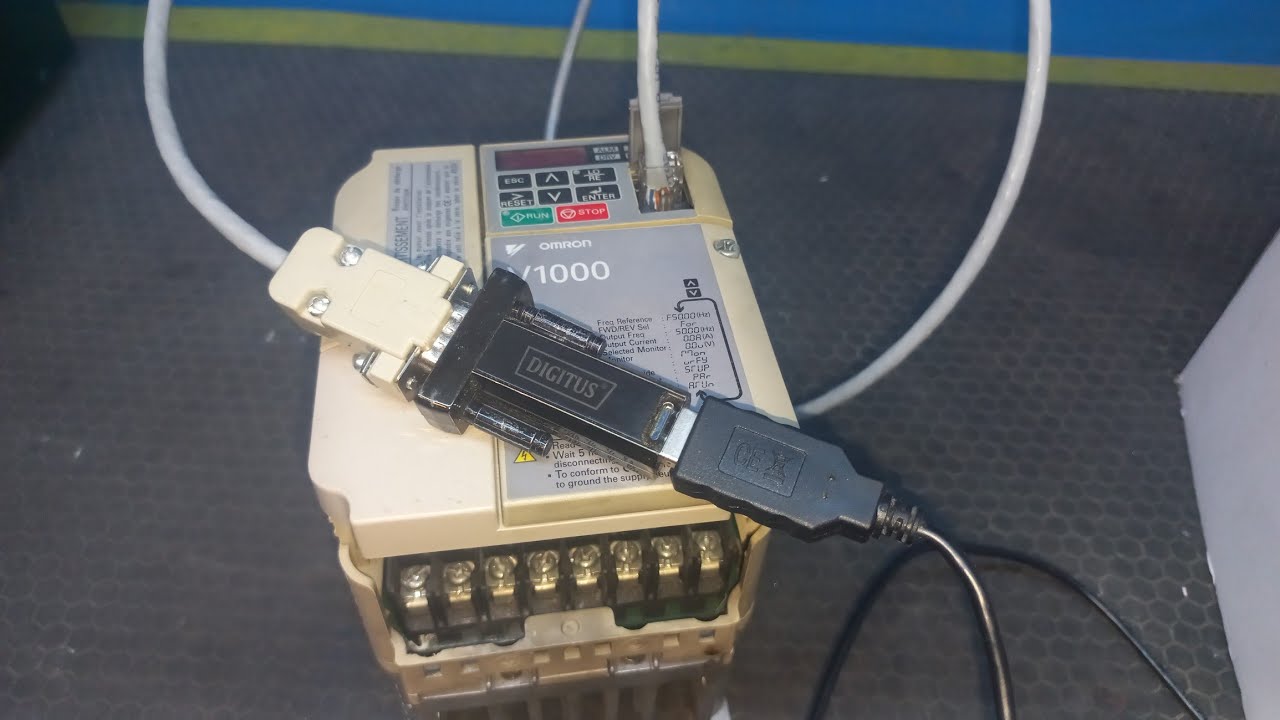 YASKAWA ( OMRON ) DRİVE SÜRÜCÜ UWR00468-2  Inverter Computer USB Port Programming Connection Cable