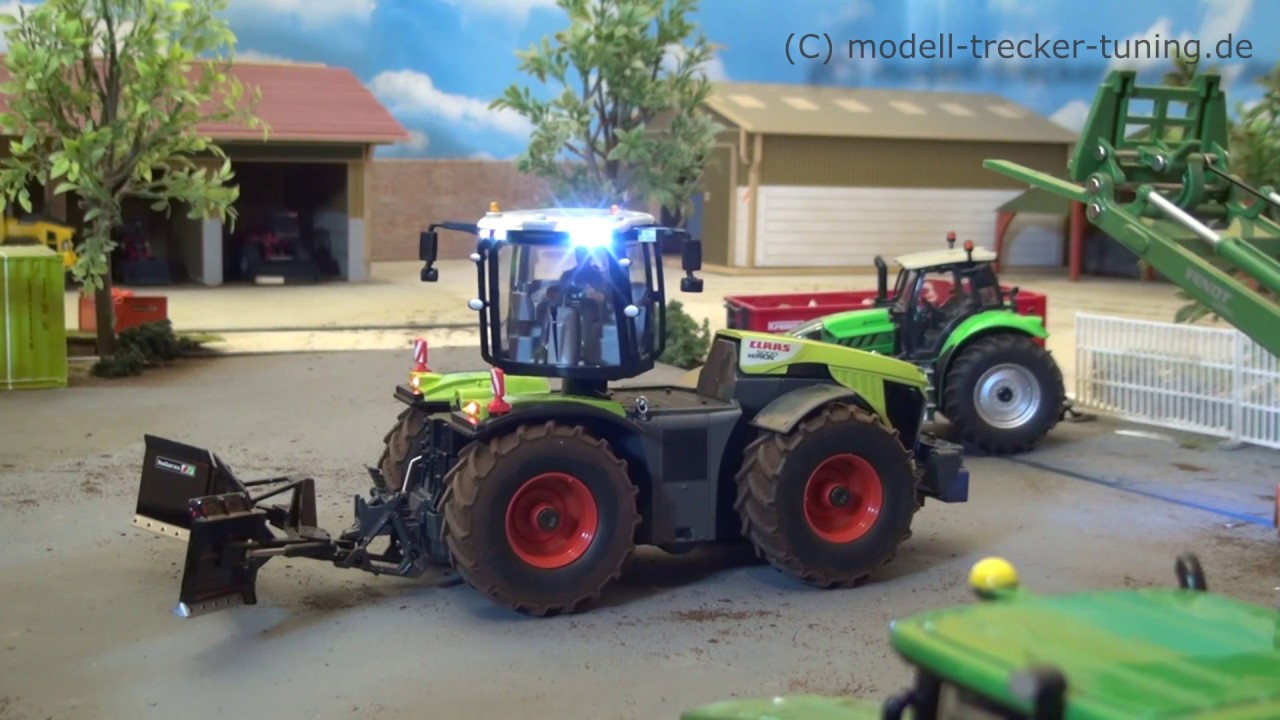 1/32 Claas Xerion 5000 Trac VC 6791 Siku Control 2019 Bluetooth Erde schieben