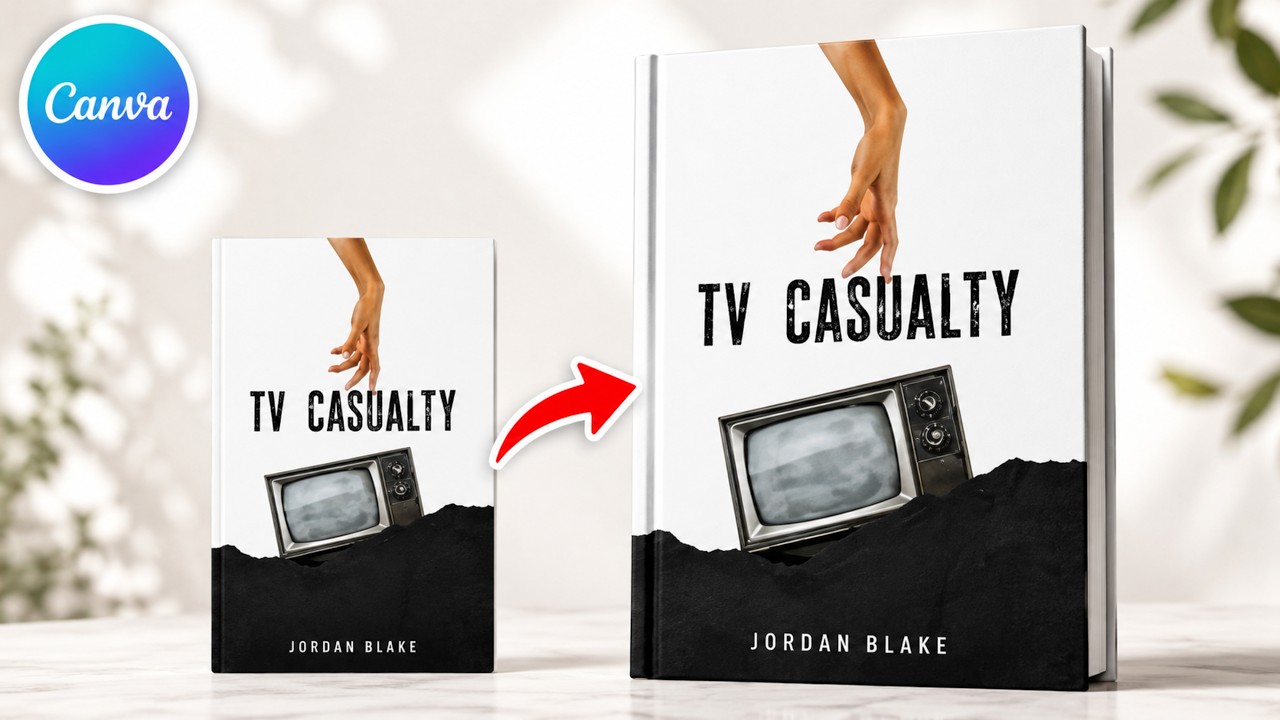How To Design a 3D Mockup Book Cover in Canva