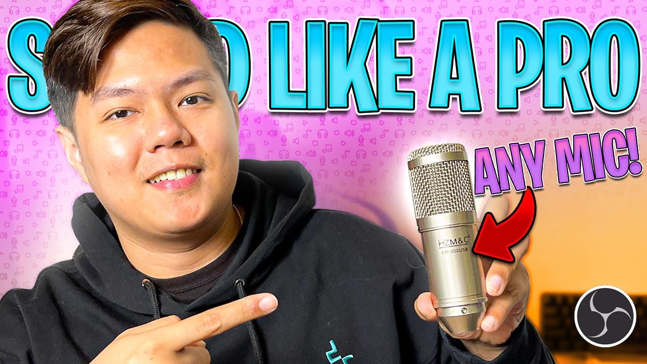 Make Any Mic Sound Expensive In OBS | Microphone Settings & Filters