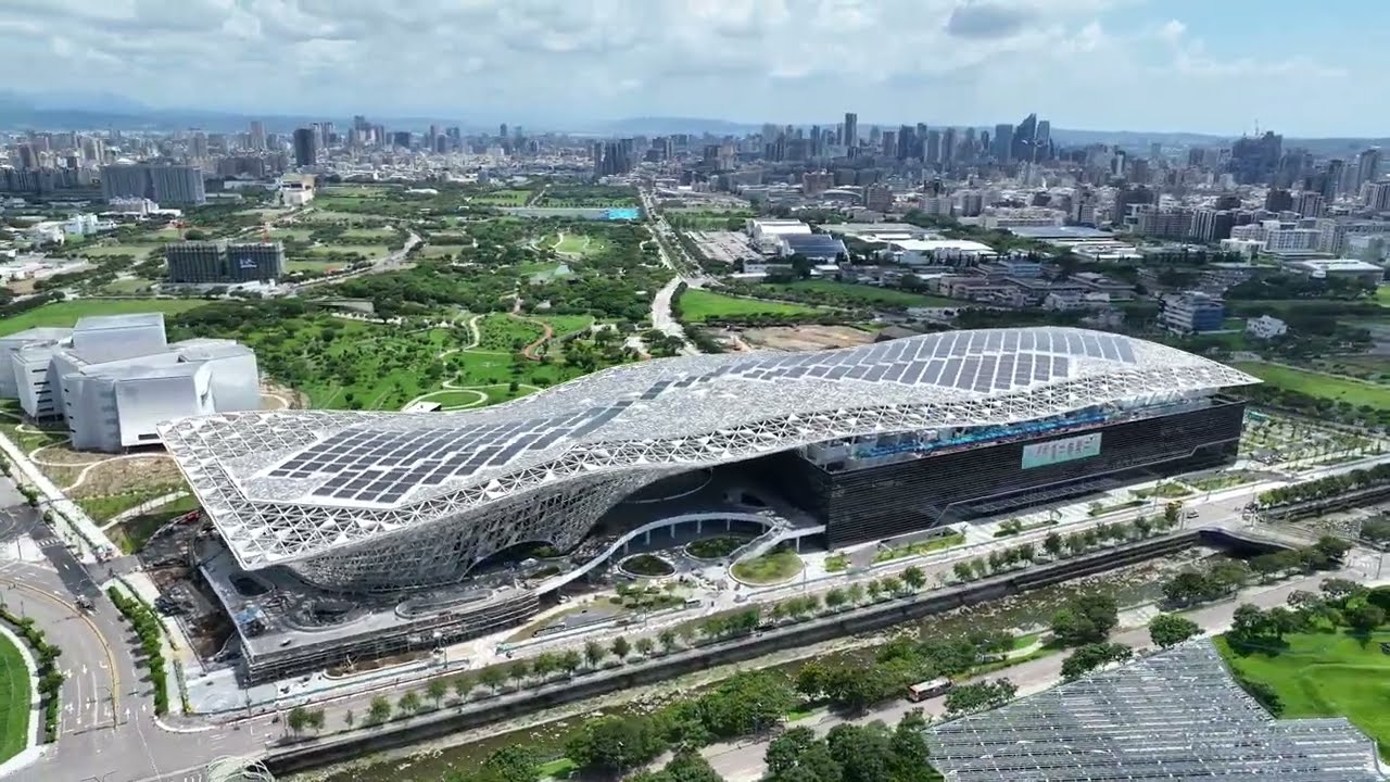 臺中國際會展中心｜空拍環景