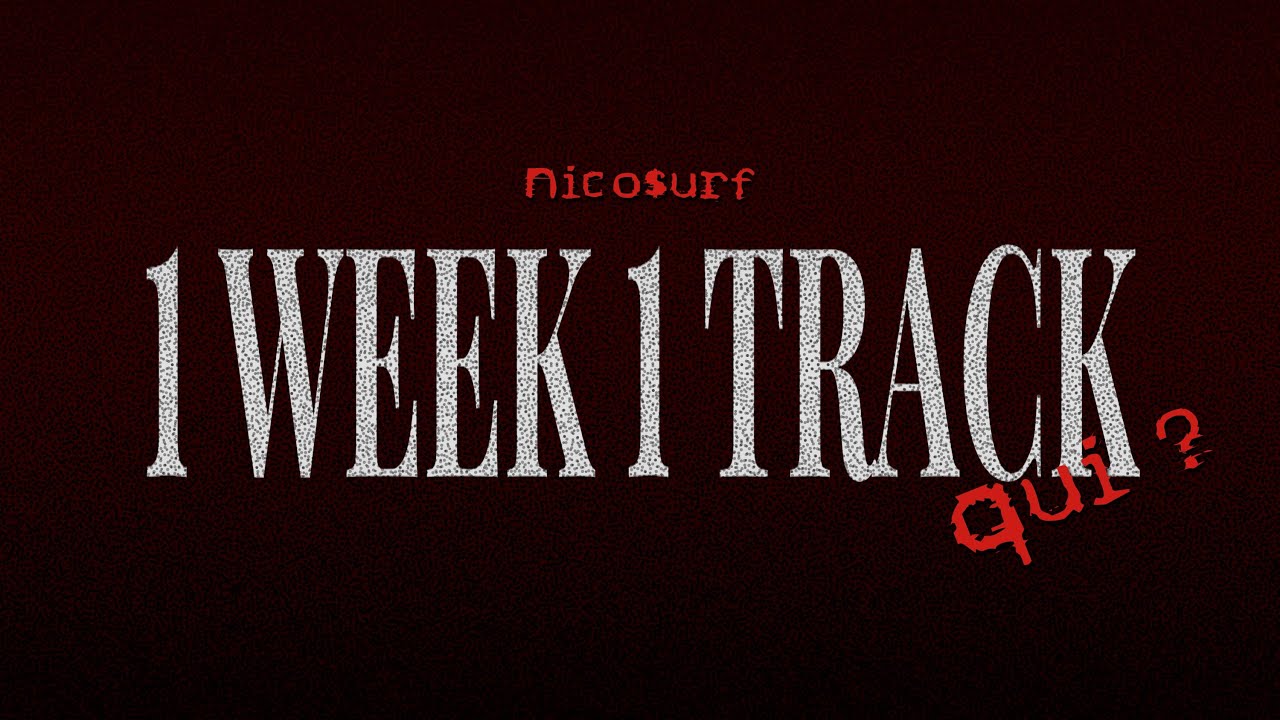 @nicosurf51  - QUI ? (Visualizer) 1WEEK1TRACK [Prod.Binsky]