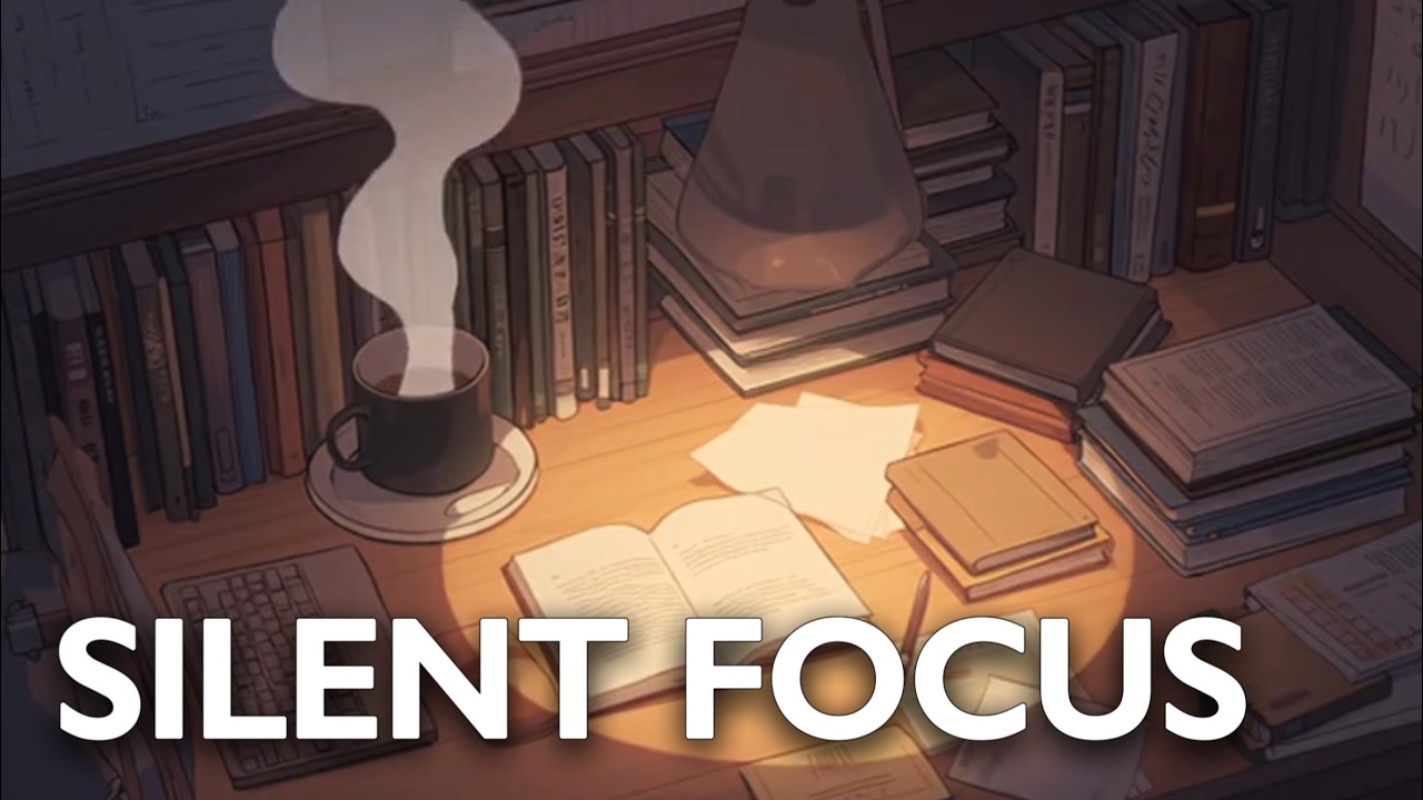 Silent Focus 🌙 Lofi Beats for Deep Study & Late Night Work