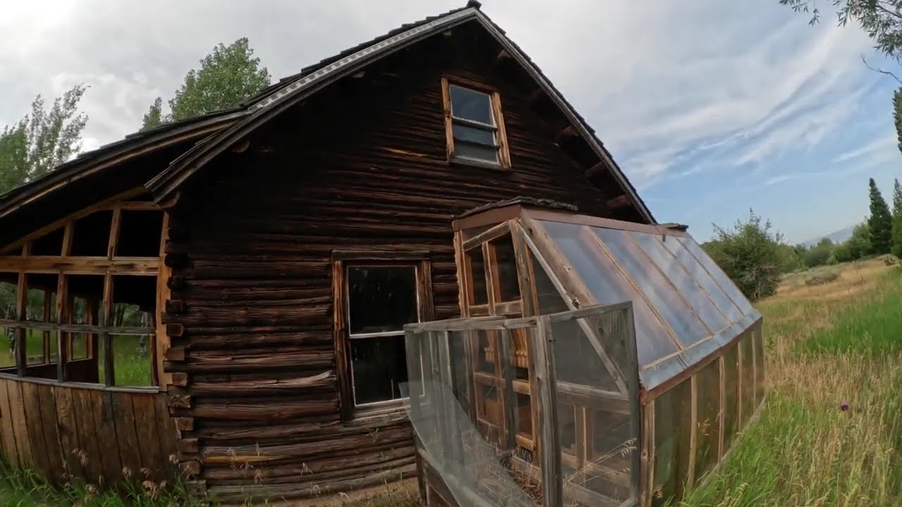 Abandoned Wyoming Homestead #5 - Amazing Log Cabin