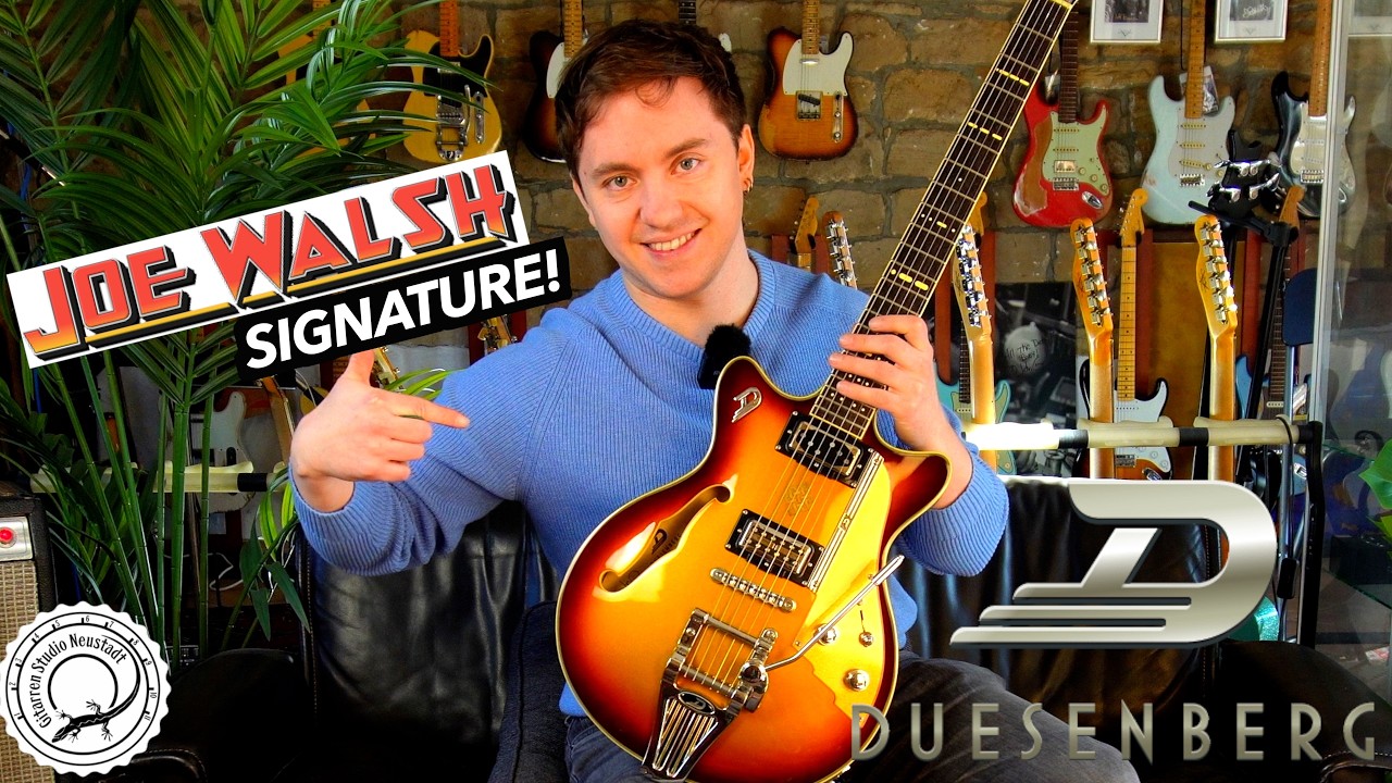 Duesenberg Joe Walsh Signature E-Gitarre präsentiert von Kevin Burg