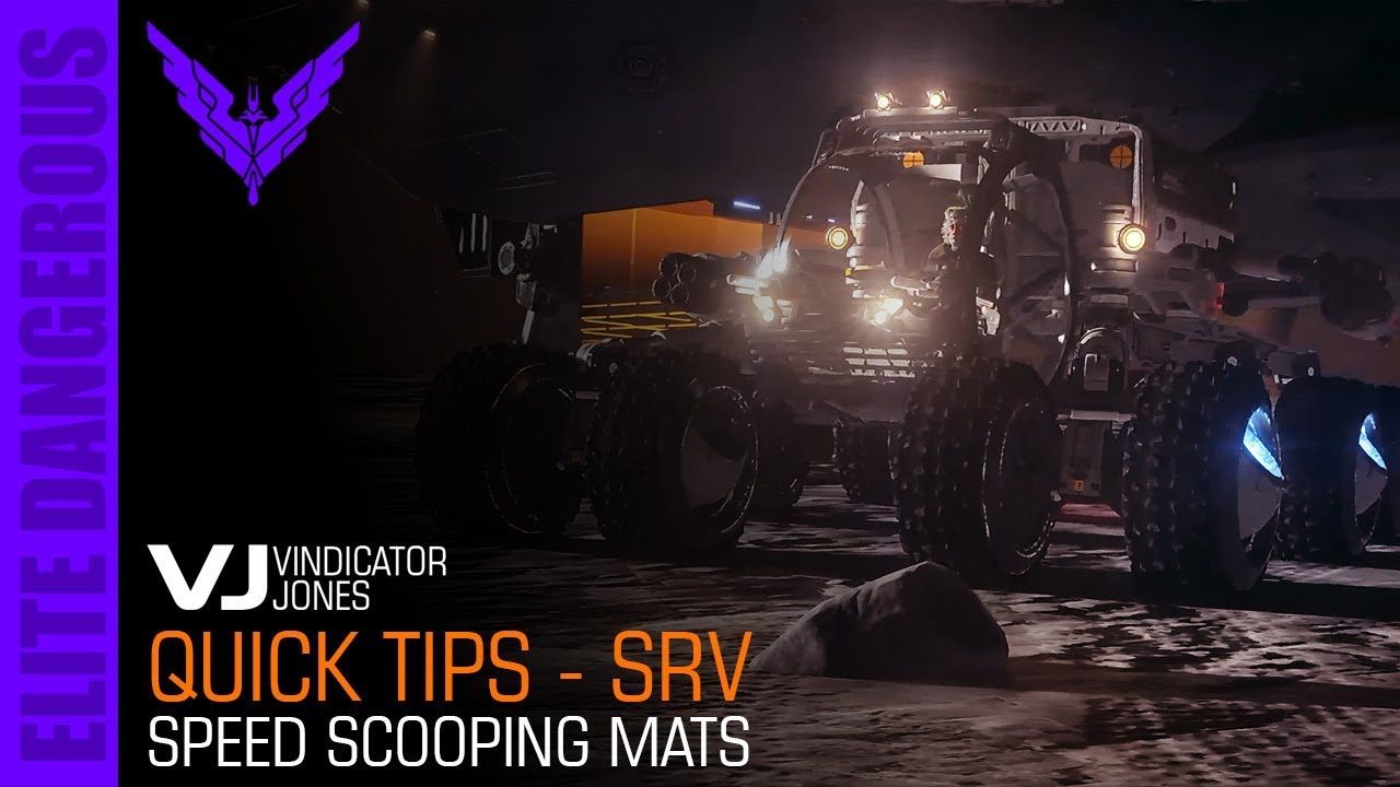 Speed Scooping in an SRV Tutorial and Tips - Elite Dangerous