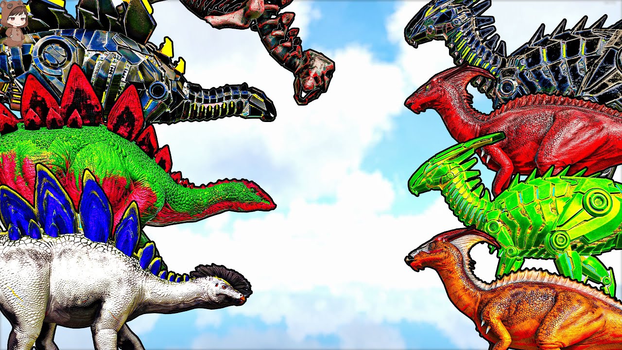 Team Stego VS Team Parasaur | ARK Mod Battle Ep.193
