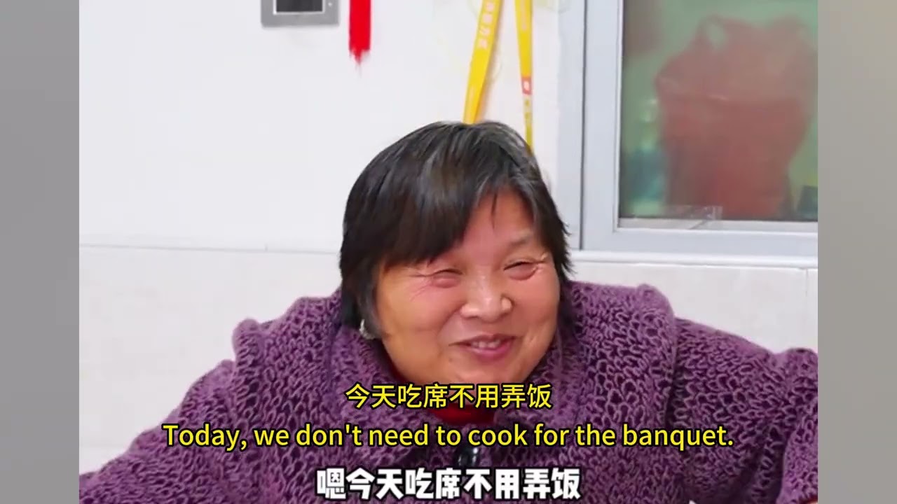 Village Life｜Kaikai Joined Neighbor Grandma’s Birthday Celebration
