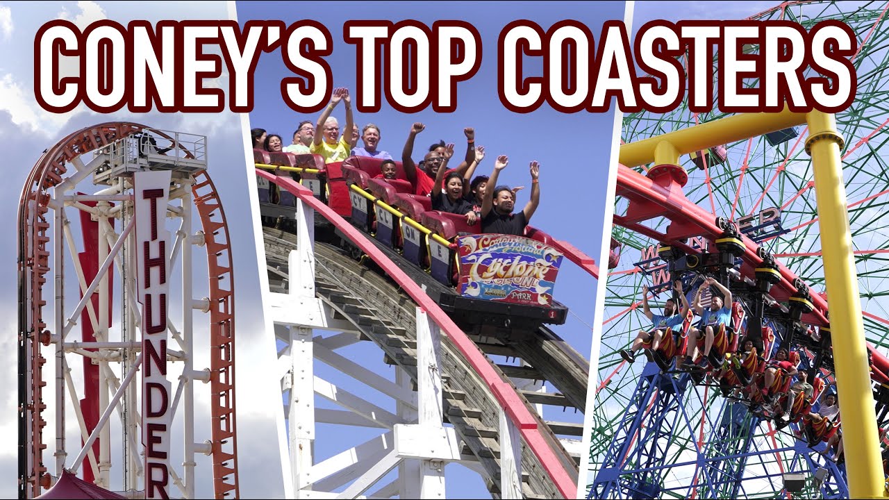 The Classic Rides of Luna Park & Deno's Wonder Wheel! Coney Island New York Vlog