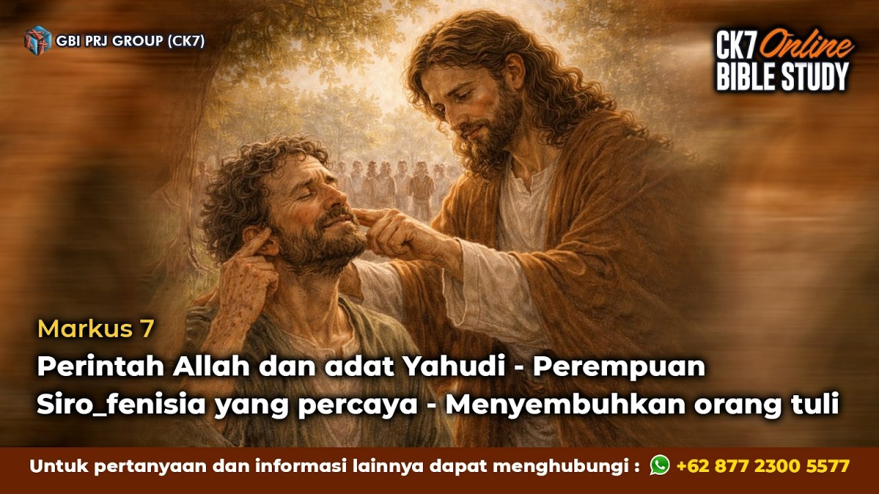 Bible Study Markus 7