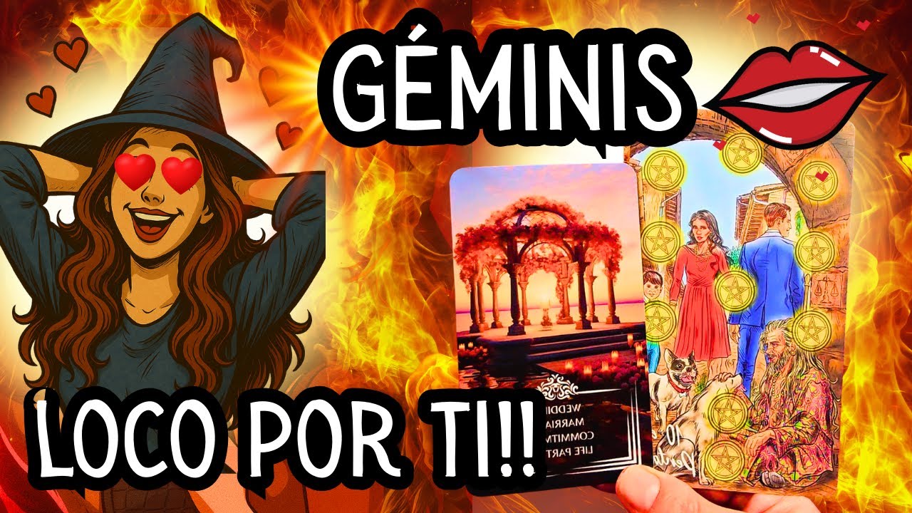 ♊️ GÉMINIS  💋 Está LOC@ por ti… pero... 🔥