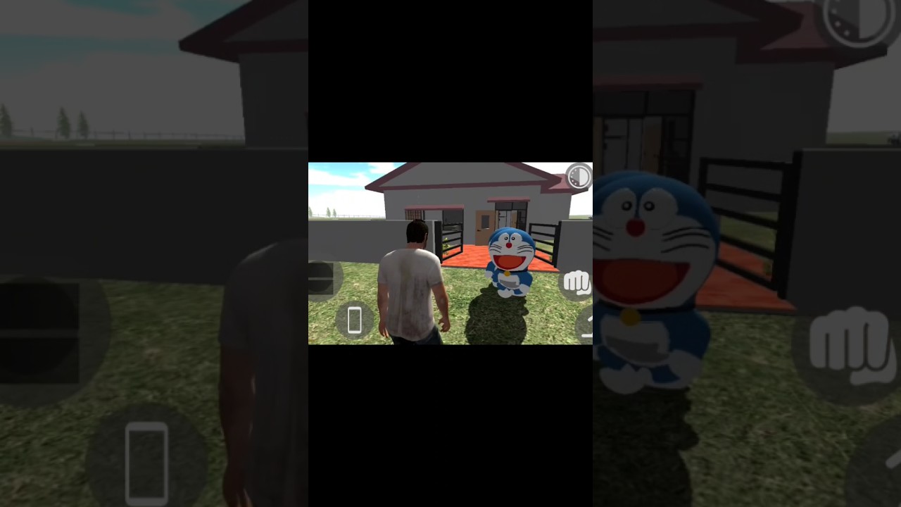 Doraemon in own house Indian bike driving 3d | Indian bike driving 3D new update #gta #gta5