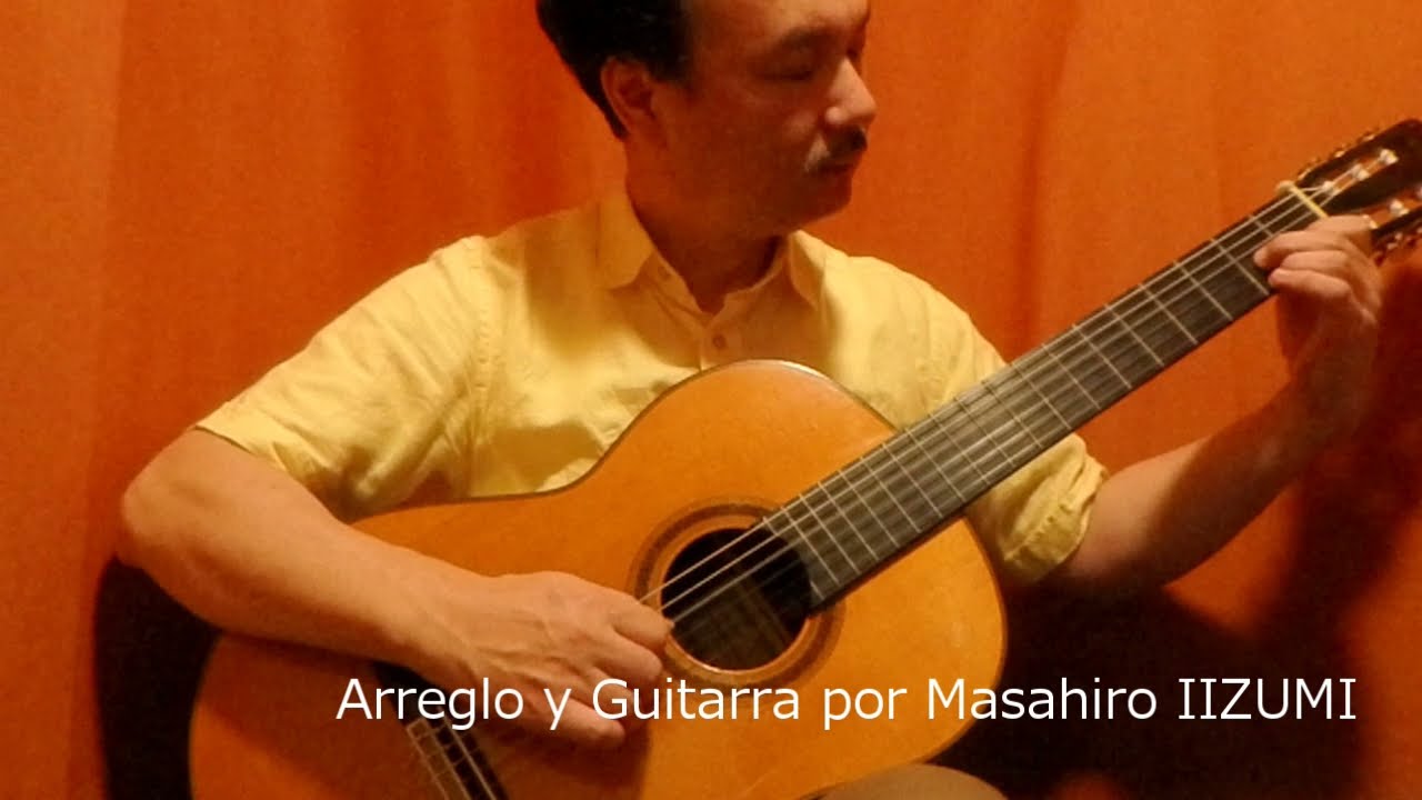María Elena (simple version)『マリア・エレーナ　(シンプルバージョン）』 Arr. Masahiro IIZUMI　メキシコ歌謡ソロギター【ギター教室・課題曲】