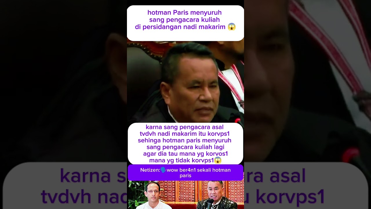 Hotman Paris Membela Nadi Makarim