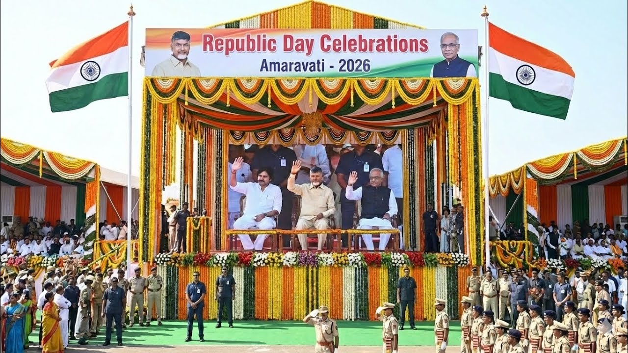 77 th Republic day celebrations in Amaravathi Capital “అమరావతిలో తొలిసారిగా గణతంత్ర దినోత్సవ వేడుకల