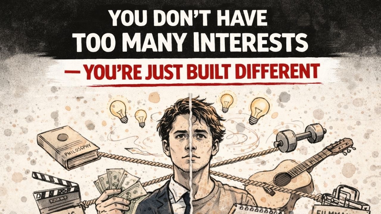 You Don’t Have Too Many Interests — You’re Just Built Different