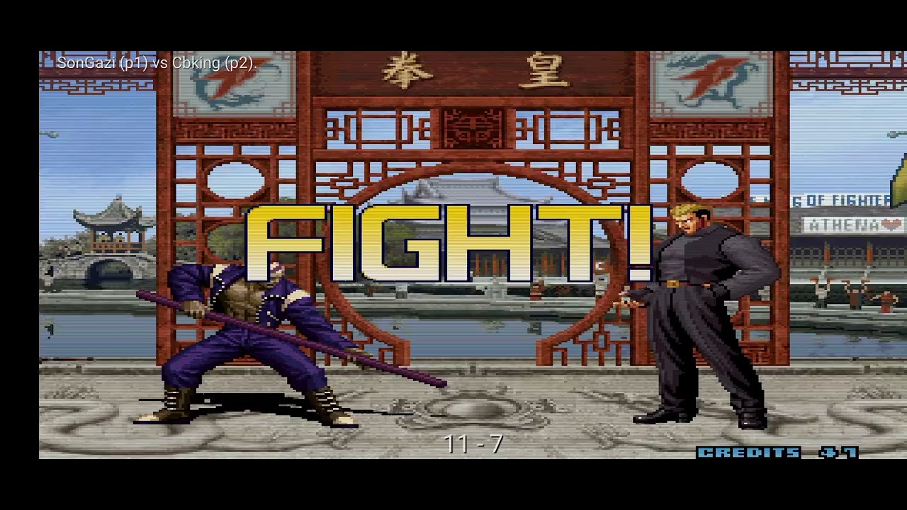 King Of Fighters 2002 magic Songazi Vs Cbking Part6