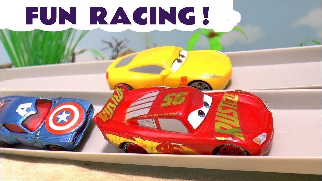 Cars 3 Lightning McQueen Toy Car Racing Fun