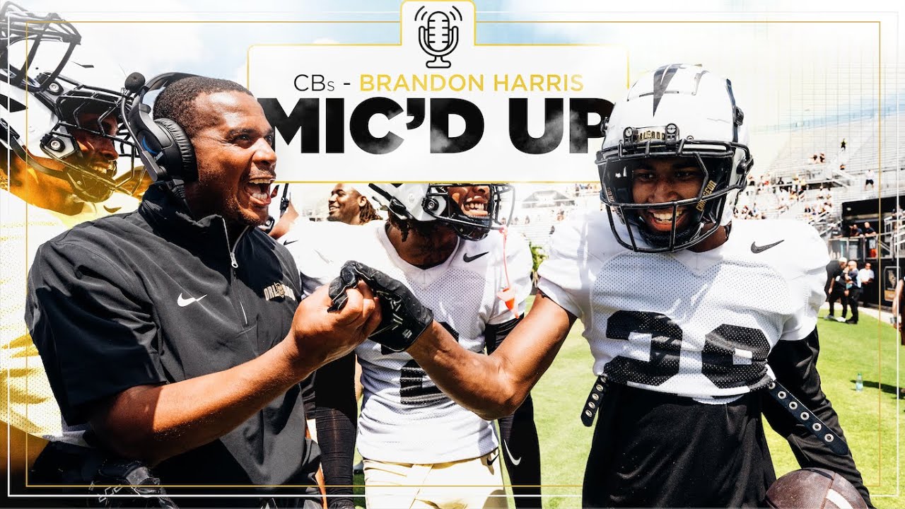 UCF Football: DB Coach Brandon Harris Mic'd Up