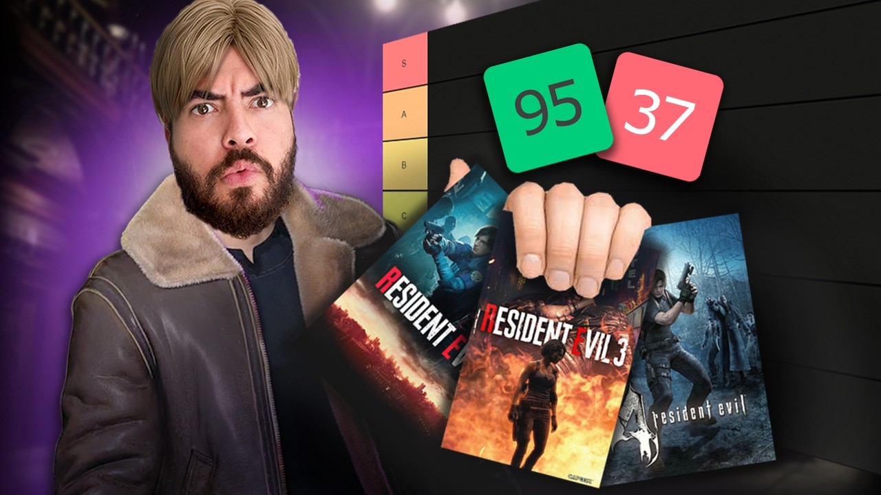 RESIDENT EVIL do PIOR ao MELHOR da franquia!