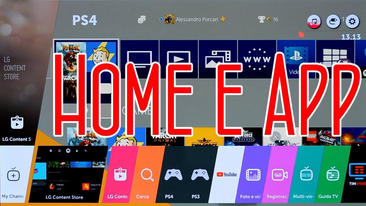 LG WebOS 3.0 - Come usare e personalizzare il Men&ugrave; HOME e gestire le App