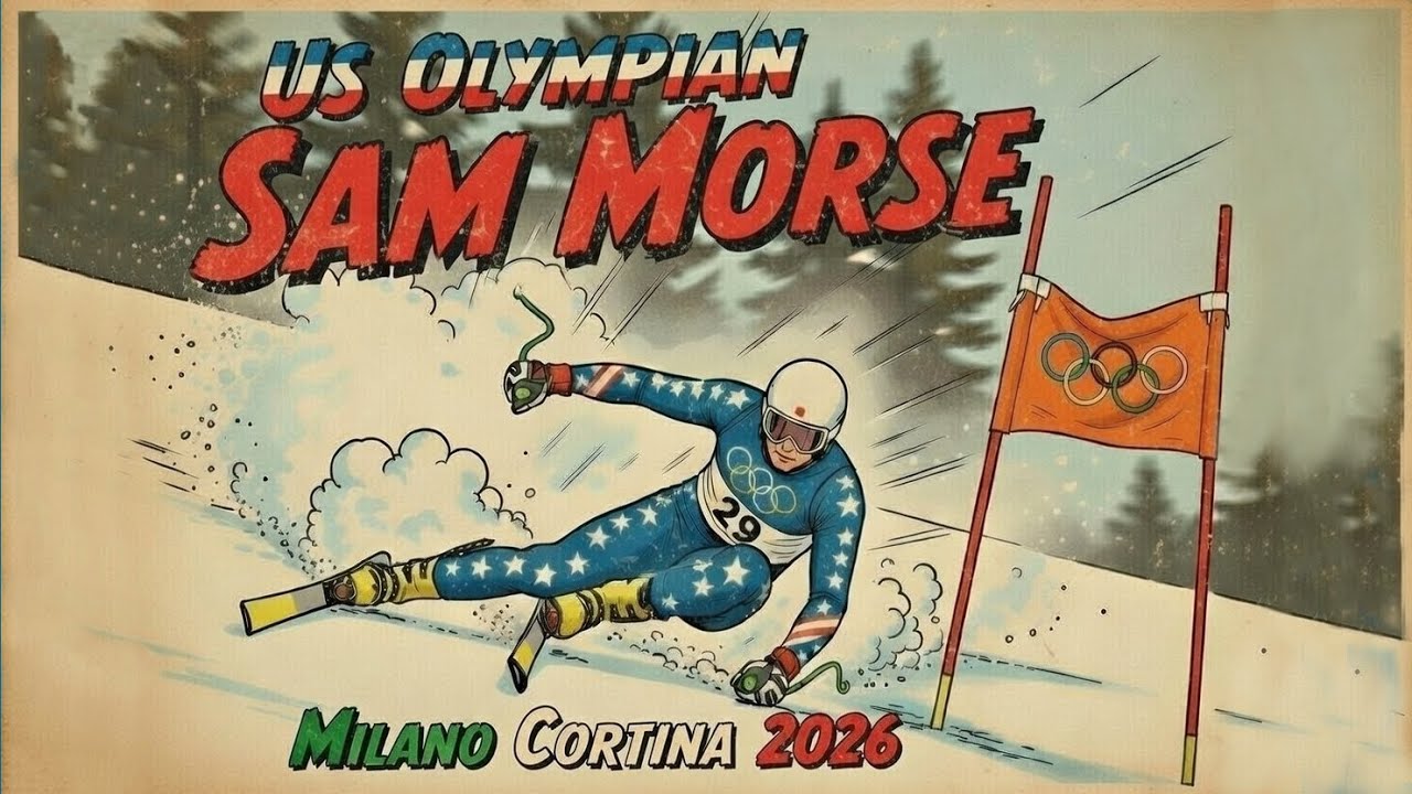 US Olympian Sam Morse: Downhill at 90+ MPH – Representing Maine at Milano Cortina 2026 Olympics