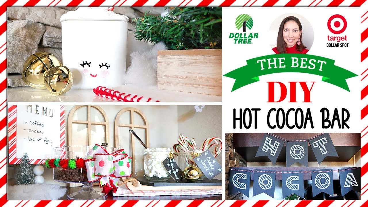 You HAVE to Try This Hot Cocoa Bar! | How to Make a Hot Cocoa Bar | DIY Coffee Bar Ideas