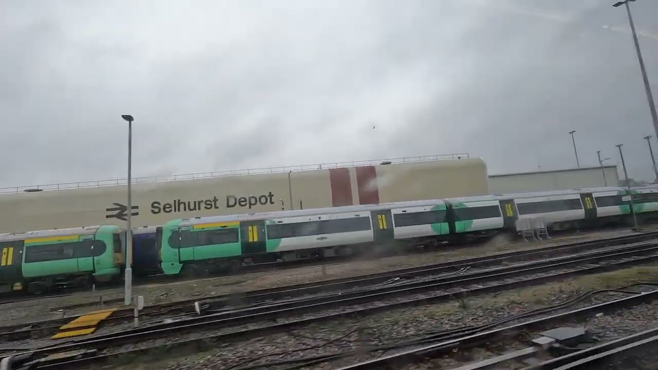 The Class 377 derailment at Selhurst (what the site looks like now)
