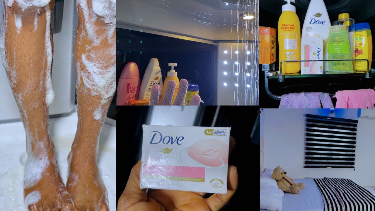 Расслабляющий вечерний душ 🌙 Уход за собой для начинающих + Советы по уходу за телом
