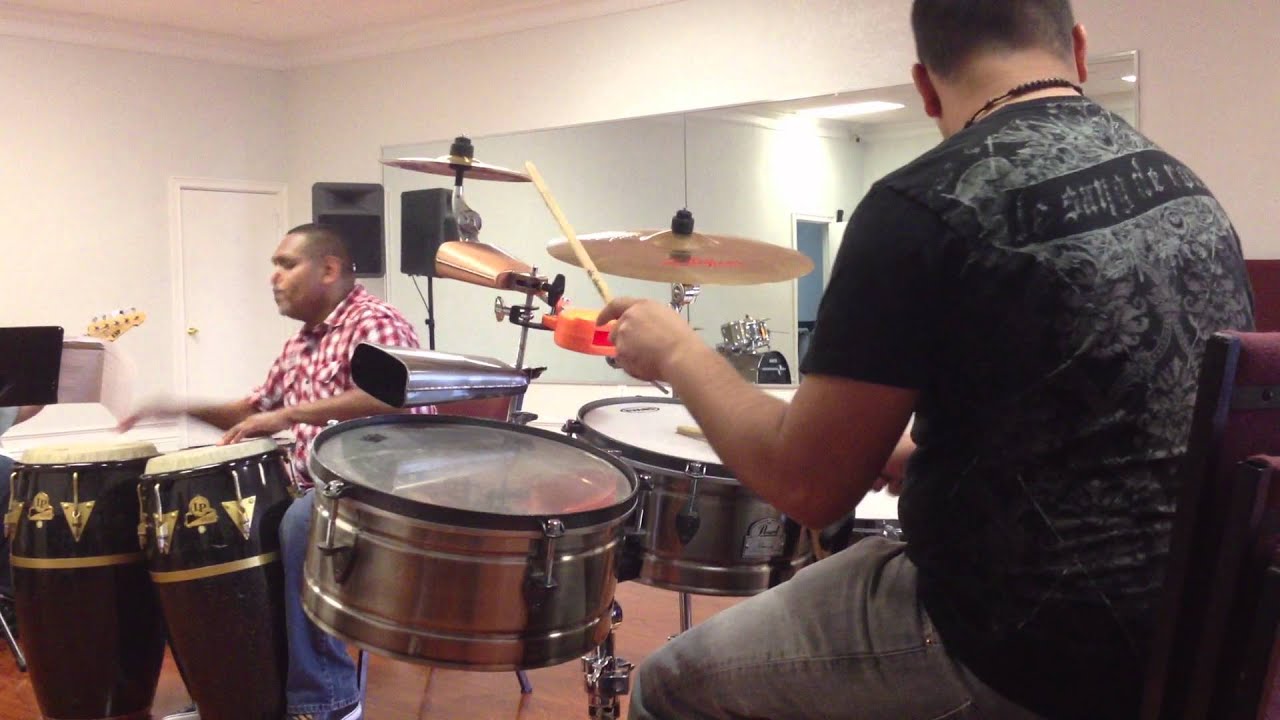 Jessie Caraballo Rehearsal with Puchi Colon
