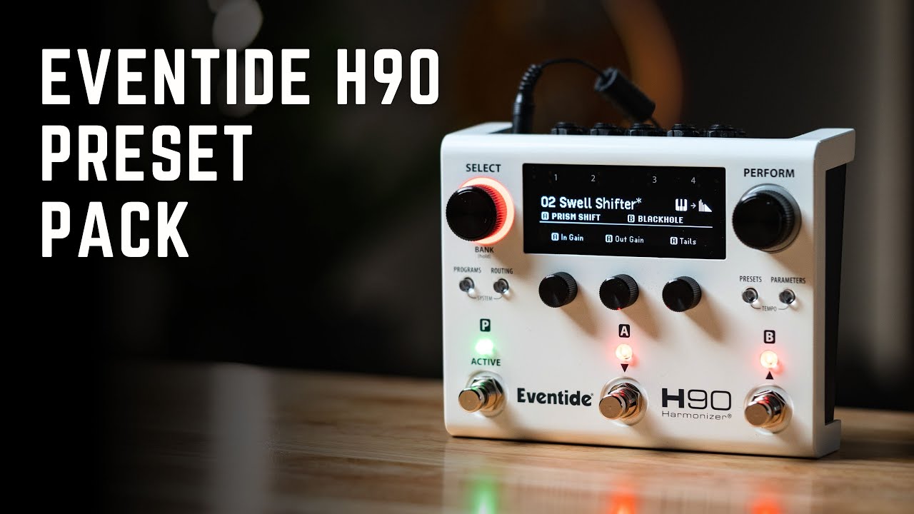 Демо-версия набора пресетов Eventide H90 — эта педаль просто потрясающая