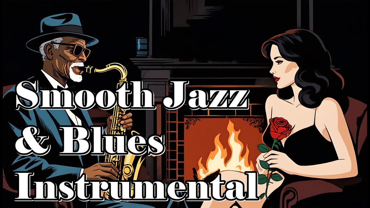 Smooth Instrumental Jazz and Blues Saxophone | Relaxing Romantic