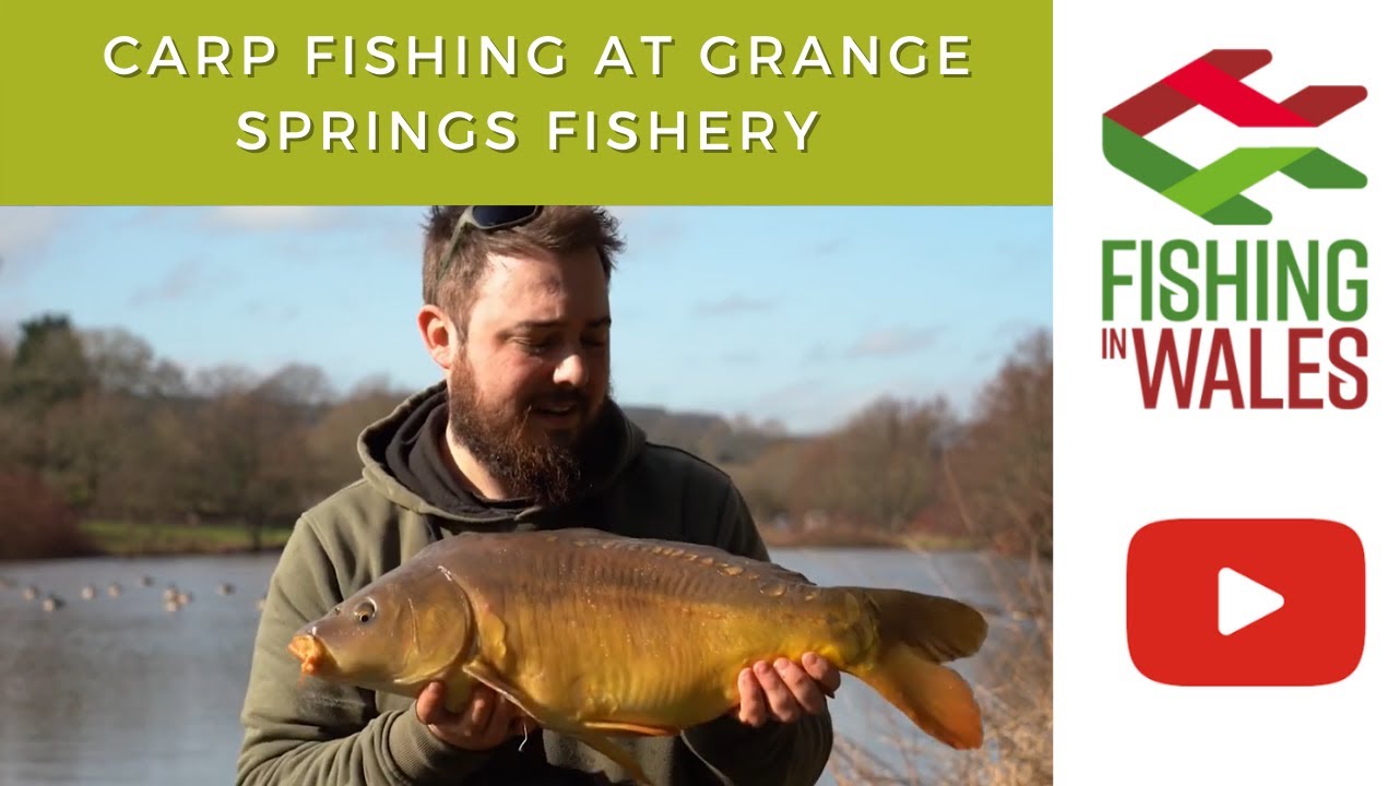 Carp Fishing at Grange Springs Fishery Wales