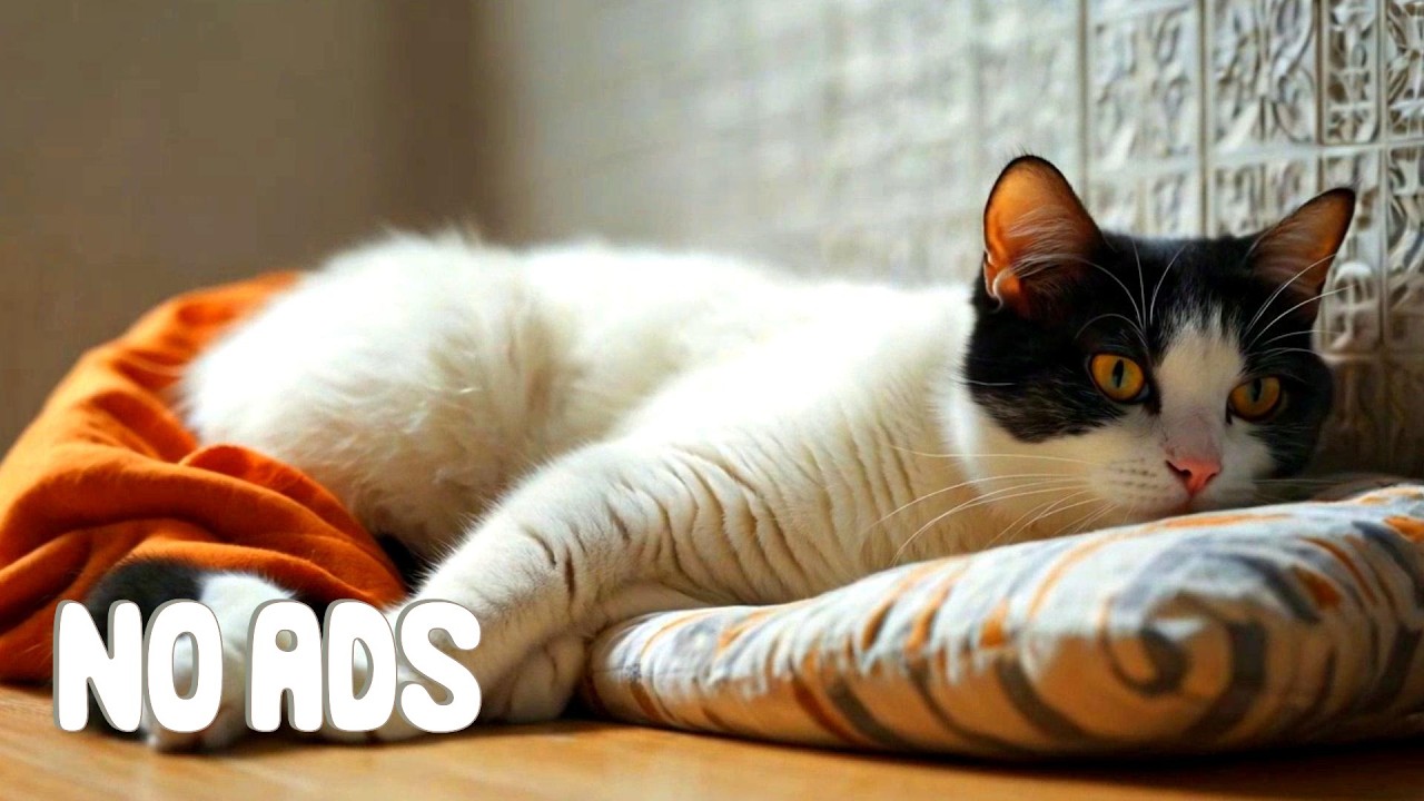 🐈 Calming Music for Cats 🐾 Relaxation, Deep Sleep, Stress Relief, Peaceful Piano Music