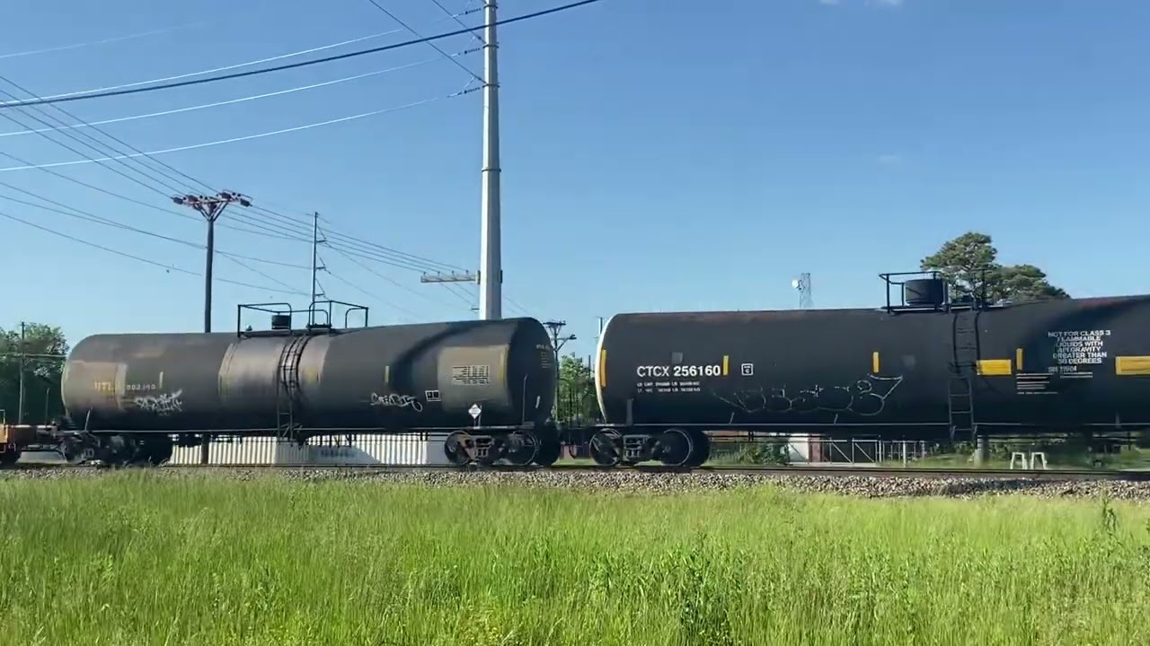 BNSF manifest with CN SD75I