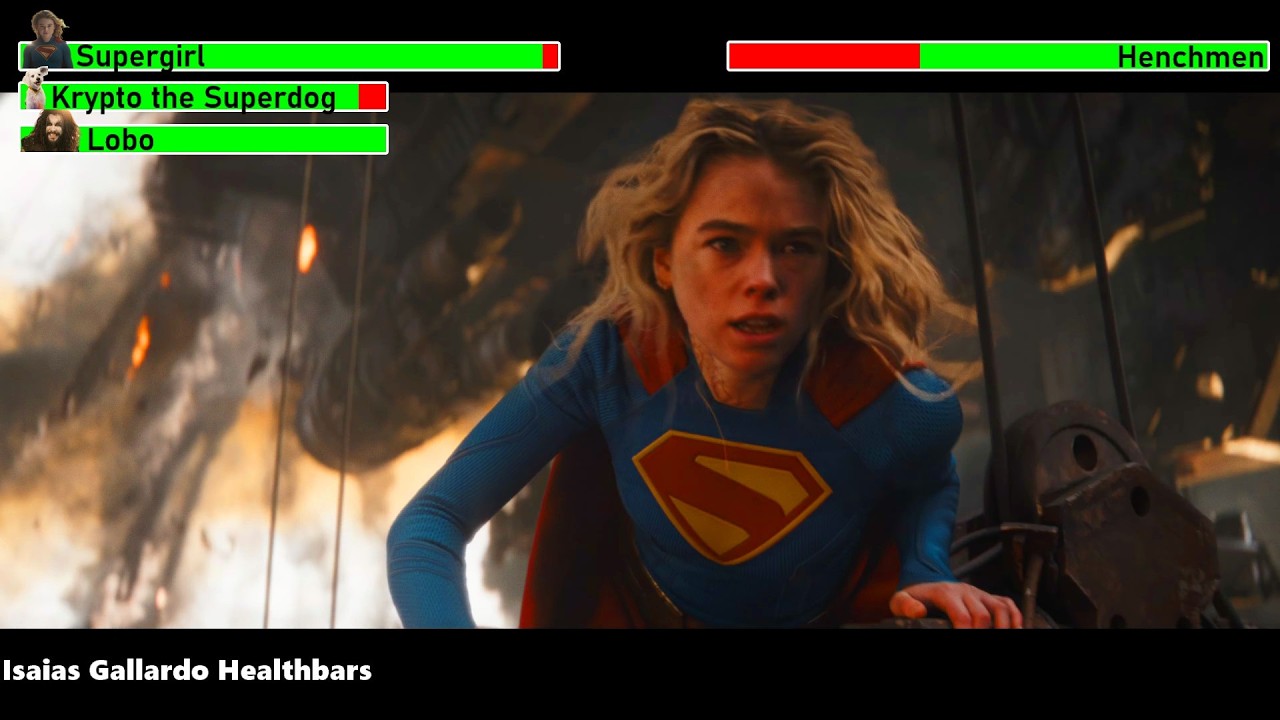 Supergirl Trailer (2026) With healthbars