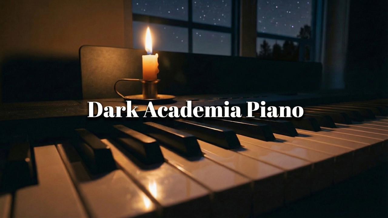 you stop scrolling and start working | dark academia piano, deep focus
