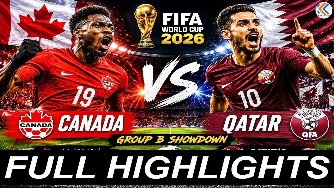 Jonathan David HAT-TRICK! Canada Crush Qatar 6-0 | FIFA World Cup 2026 Highlights
