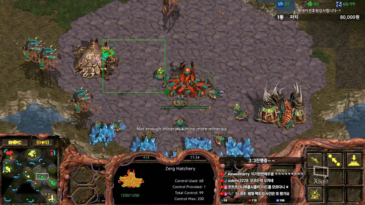 즐거운설연휴입니다~! 더드튜브 스타팀플 헌터 생방송 StarCraft Team Play 실시간