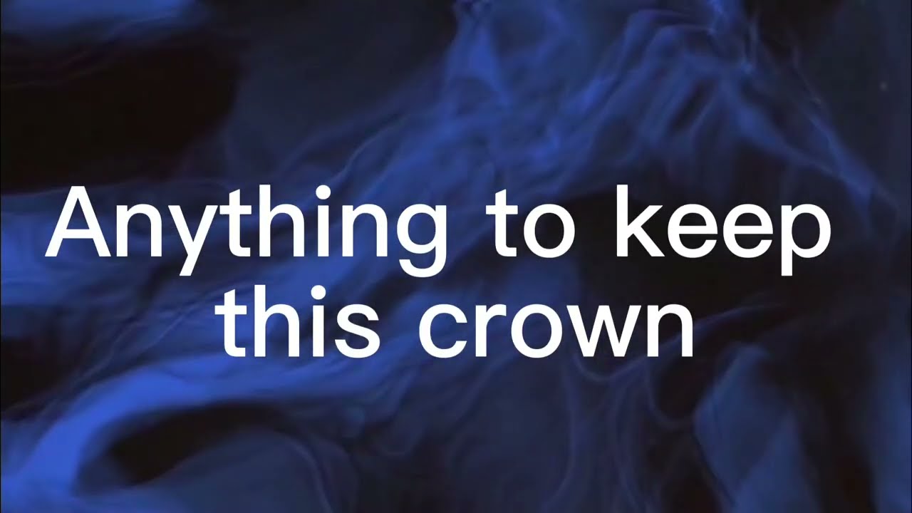 Anything to Keep the Crown | David | Sight and Sound Theatres | Lyric Video (Not official)