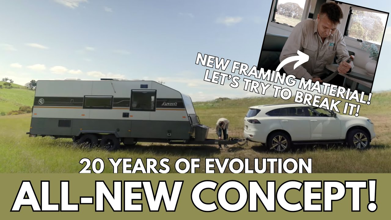 New FRAMING MATERIAL! | Concept Caravans Ascot