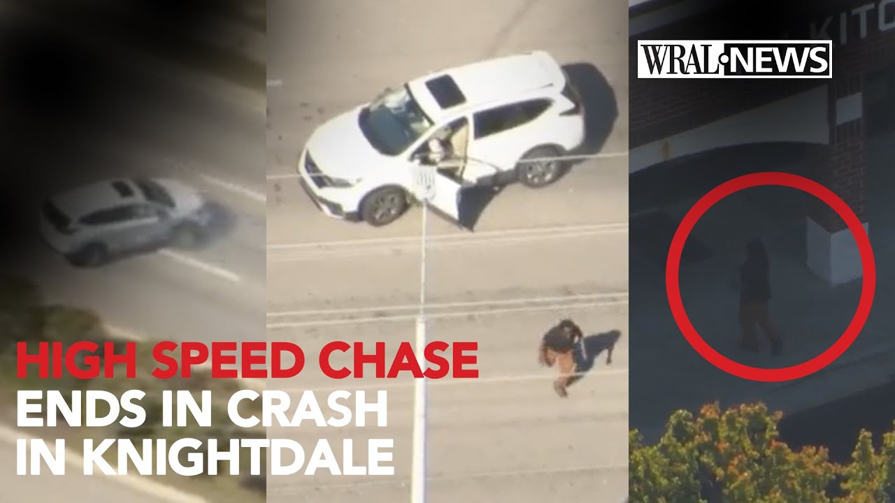 Behind-the-Scenes of how WRAL covered a High-speed chase that ended in a crash near Knightdale
