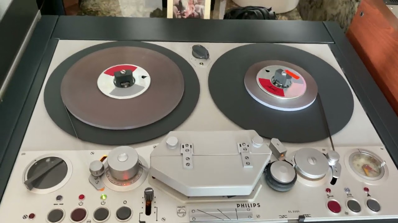 Th&uacute; sưu tầm đầu băng cối cổ #Studer #Stellavox #Ampex #Technic