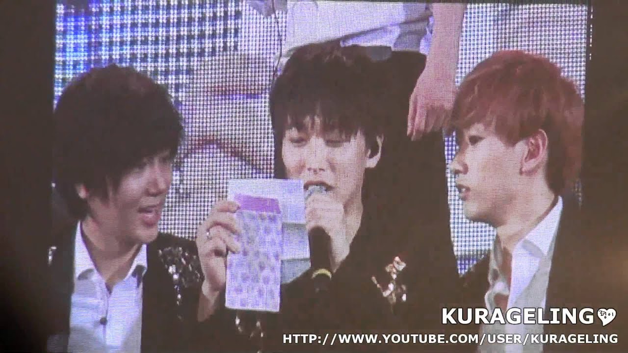 120513 SS4 in TokyoDome 晟敏 성민-Talking