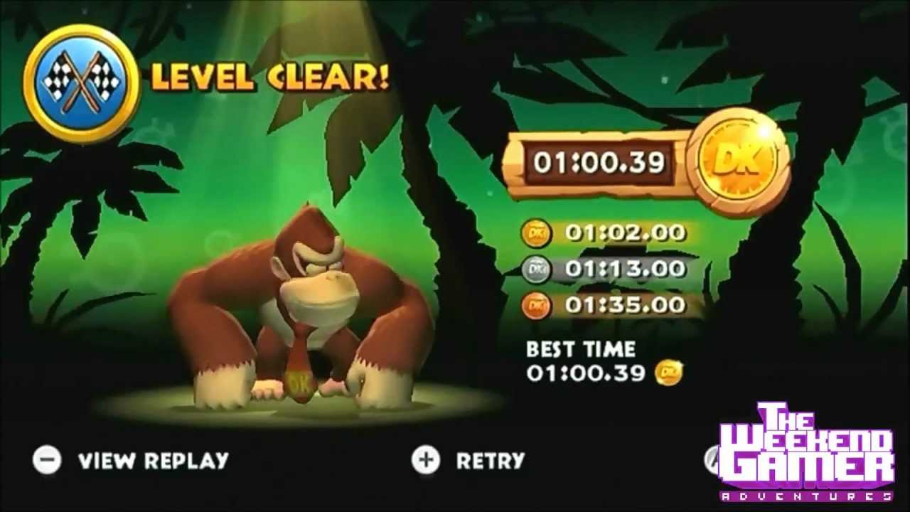 Donkey Kong Country Returns:1-5 CanopyCannons